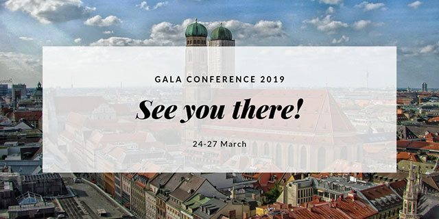 Coming up the Annual GALA Conference in Munich